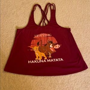 Juniors Disney Tank Top XL (15-17)